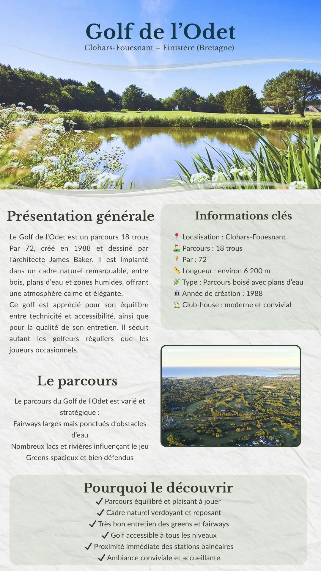 Les Meilleurs Golfs de Bretagne – Guide Ebook