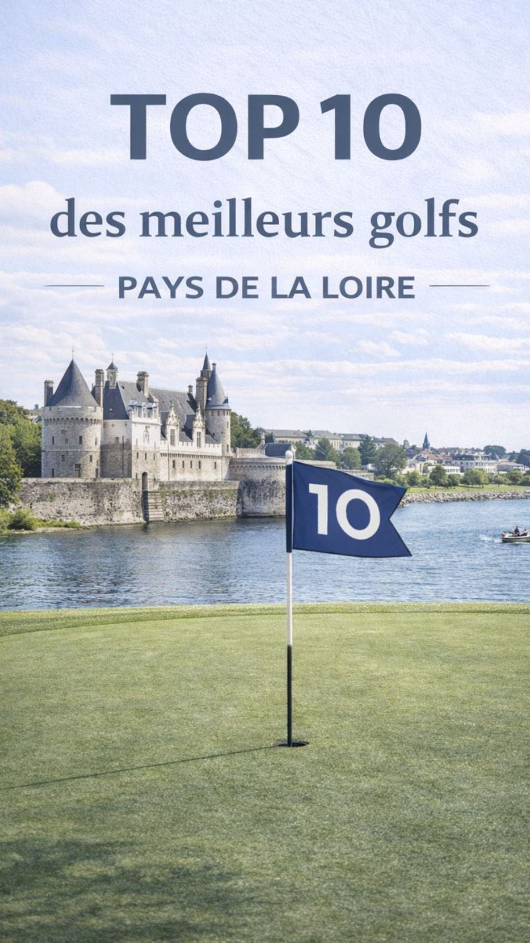 Les Meilleurs Golfs des Pays de la Loire – Guide Ebook